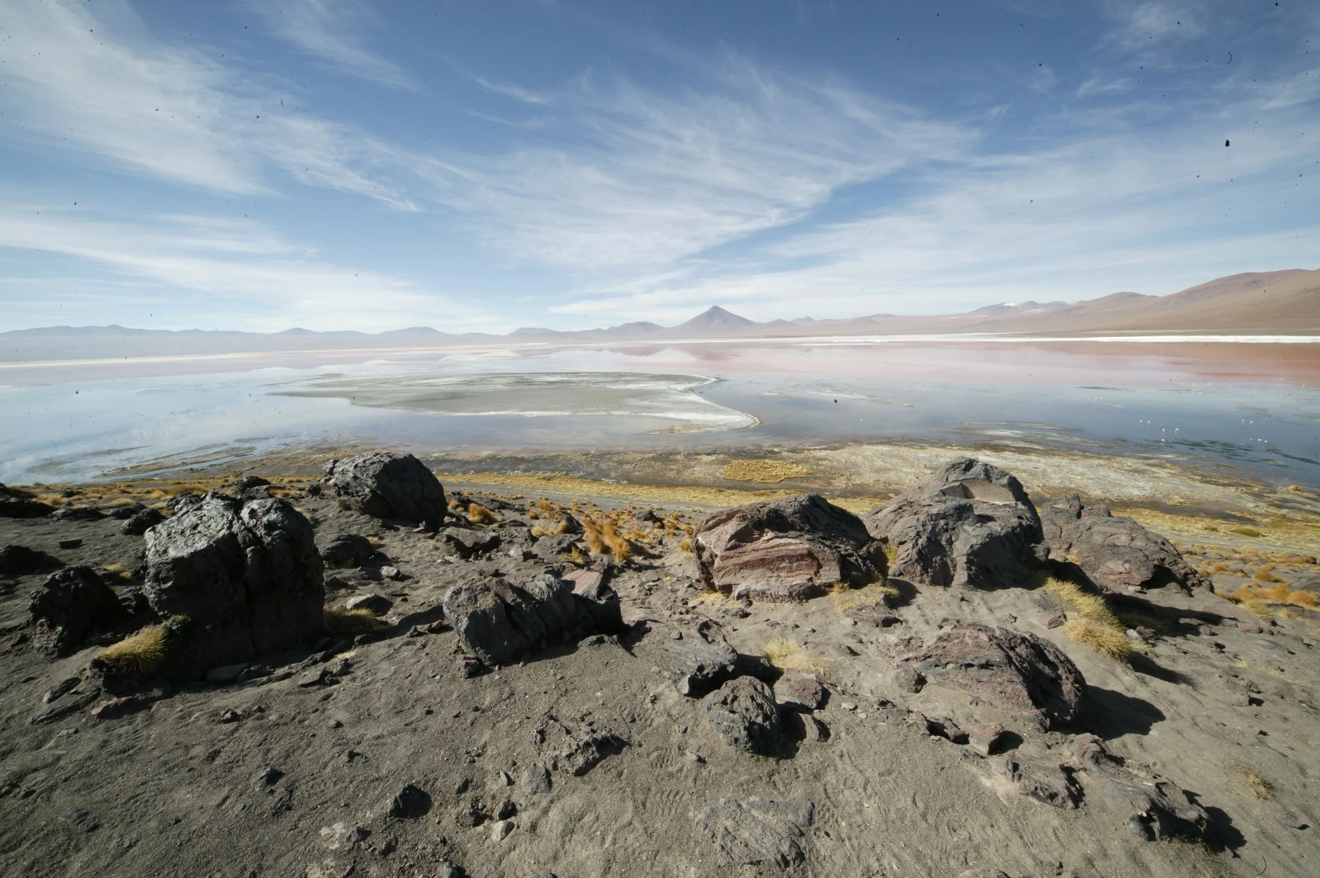 Paisaje rocosos en Bolivia