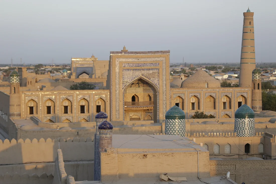 Itchan Kala, ciudad amurallada histórica de Jiva